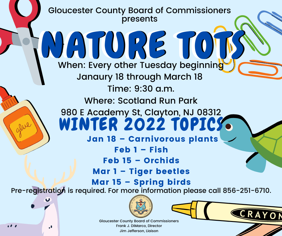 The Nature Tots program is built for children three and older and provides opportunity to explore so