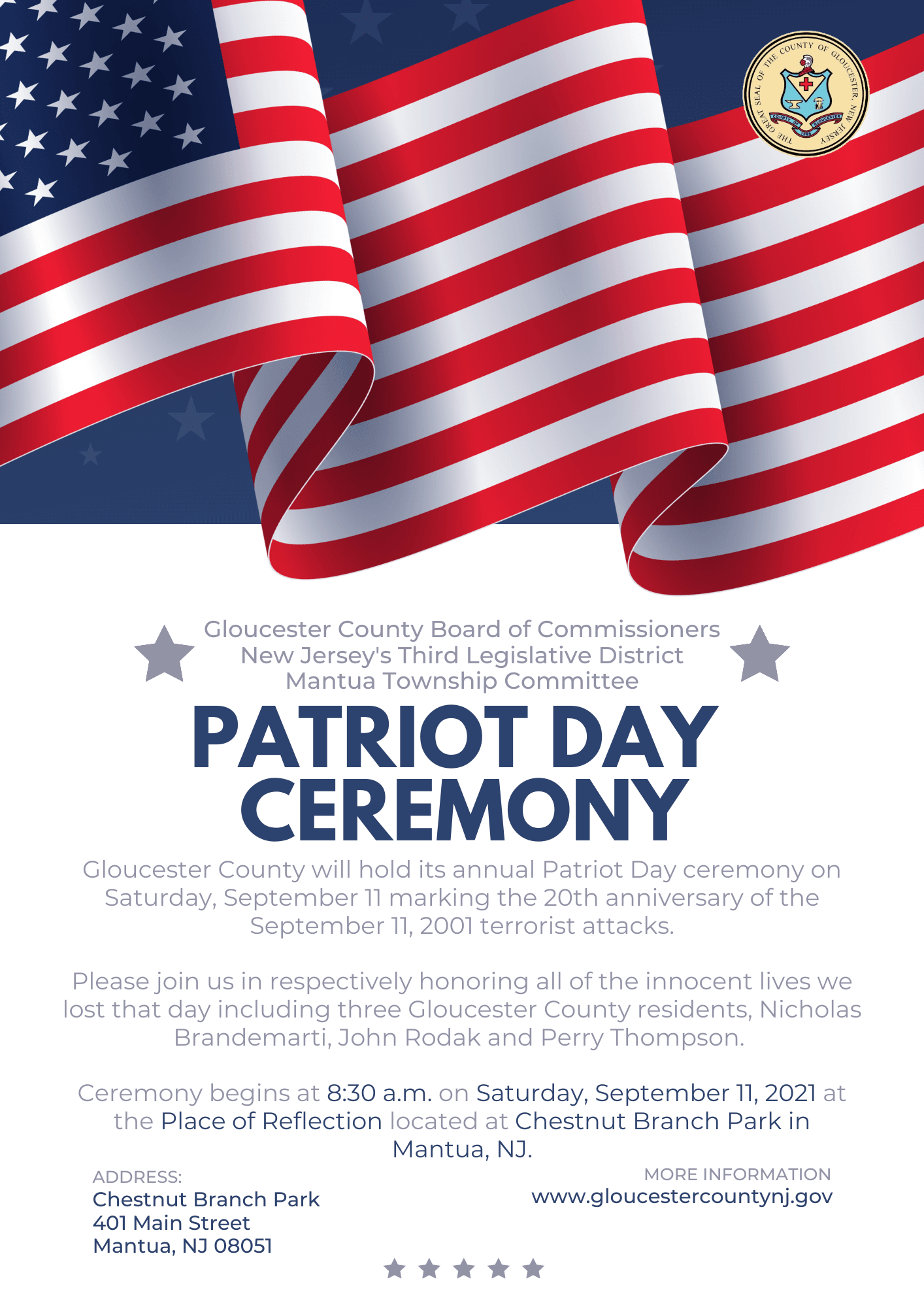 Patriot Day Flyer 2021